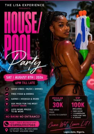 House/Pool Party – The Lisa Experience