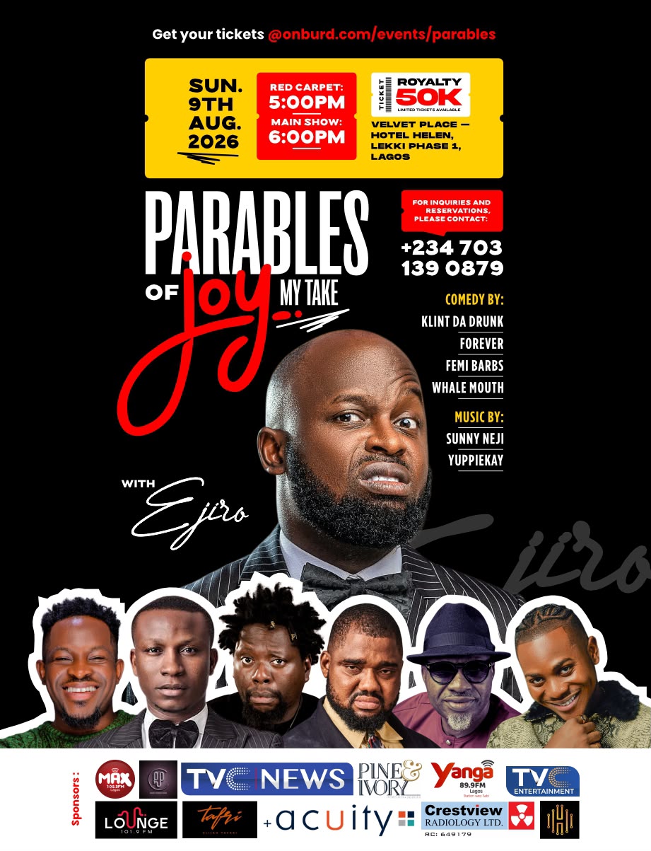 Parables of Joy – My Take with Ejiro