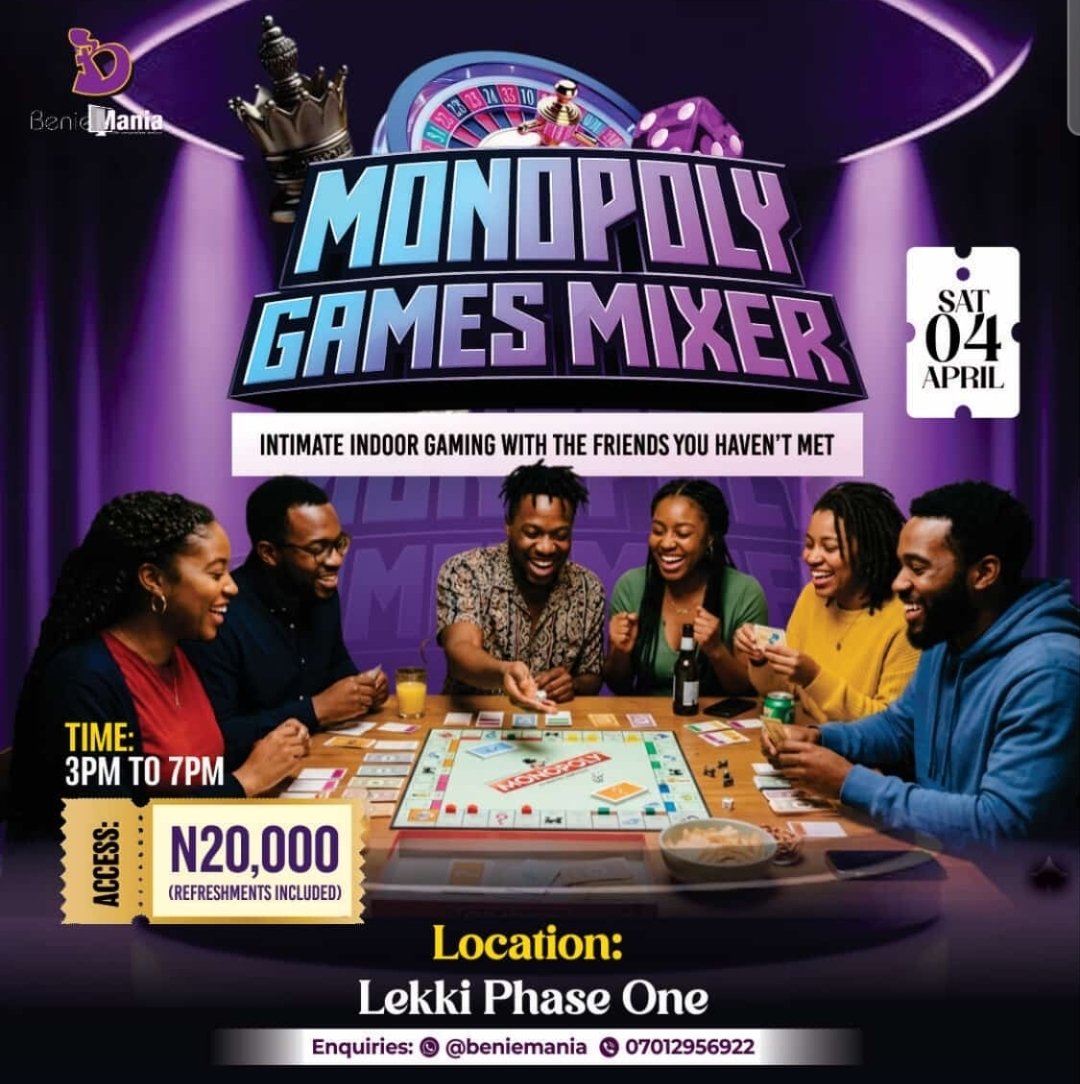 Monopoly Games Mixer