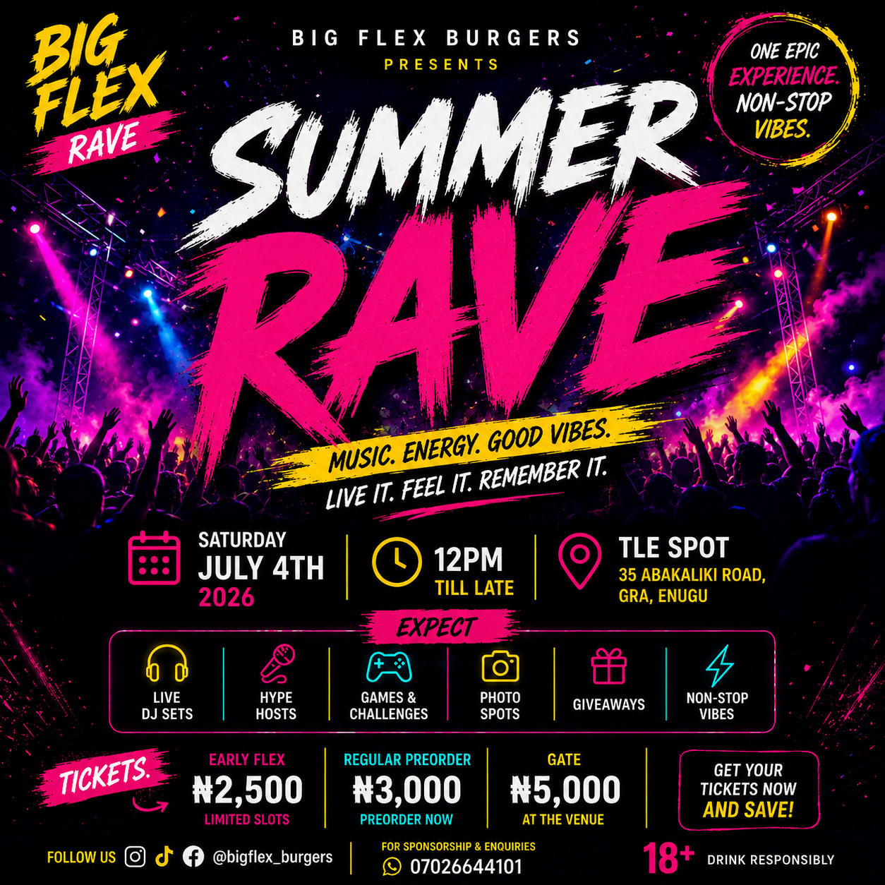 Big Flex Rave: Summer Rave