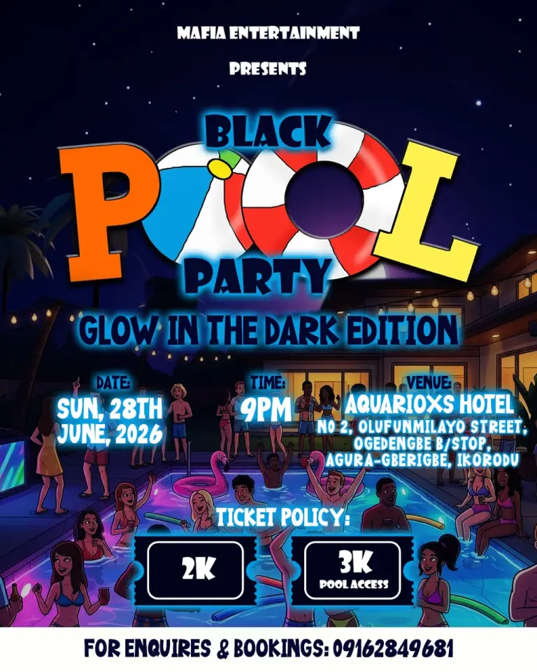 Black Pool Party – Glow in the Dark Edition